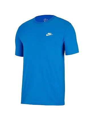 NIKE | T-shirt da uomo Nike Sportswear Club | blau
